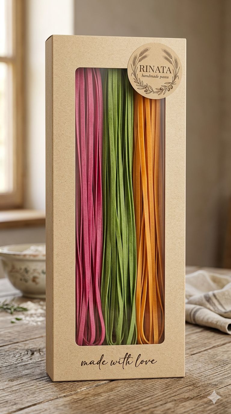 Tricolore Tagliatelle